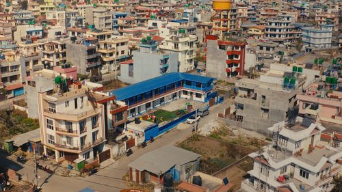 Raniban, seen from above
