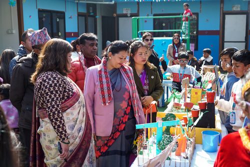 A parents and community gathering